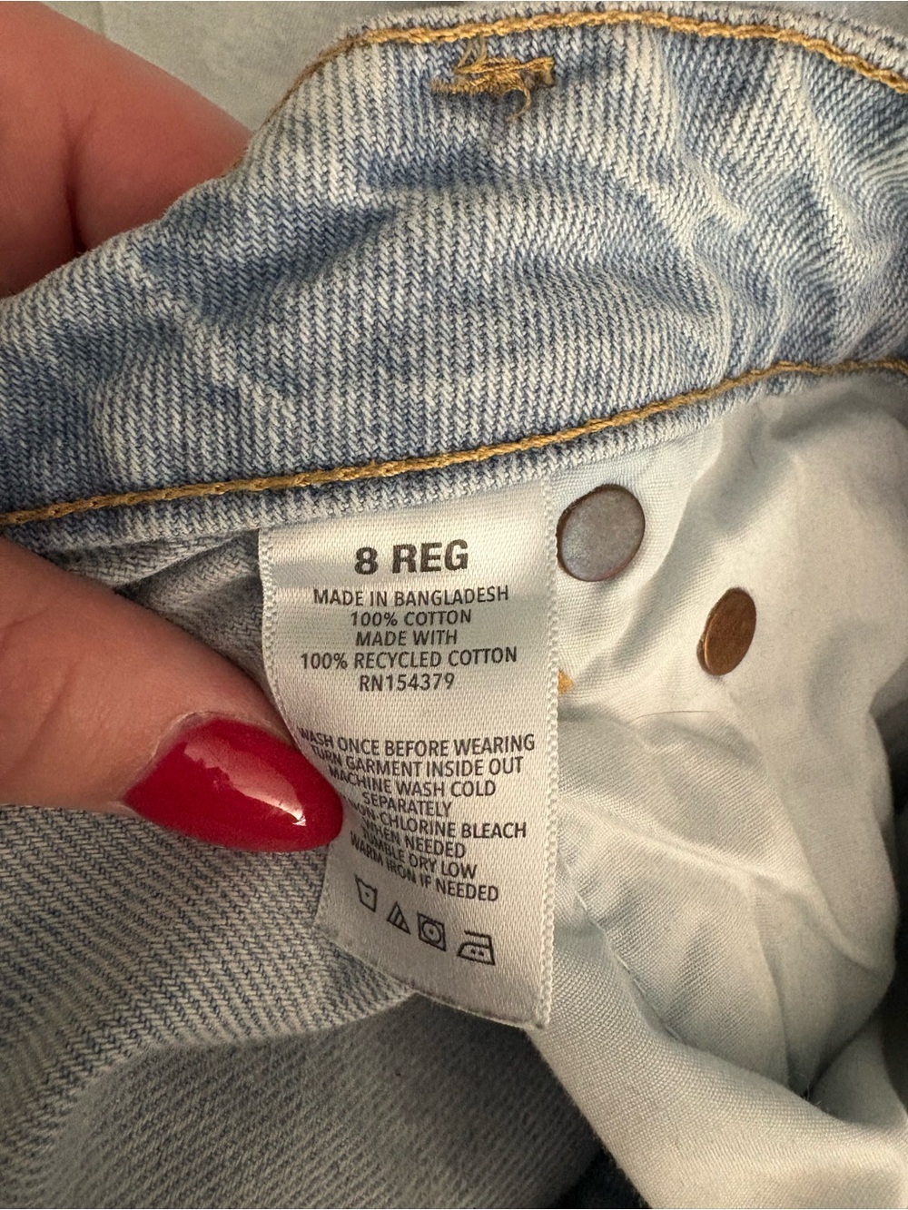 Aeropostale Low Rise 90s Baggy Jeans - Picture 5 of 5